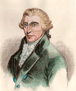 Franz Joseph Haydn (1732 - 1809) osztrák zeneszerző portréja. 18. századi metszet. Magángyűjtemény. alkotó: Unknown artist