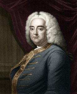 George Frederick Handel portréja (Georg Friedrich Handel alkotó: Unknown artist