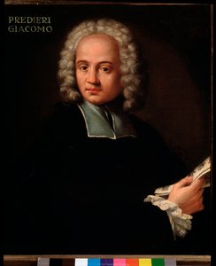 Giacomo Predieri (1655-1743 / 53) olasz orgonista és kornetművész Anonymous festmény portréja. 1700 körül. Bologna, Polgári Múzeum Múzeum alkotó: Unknown artist