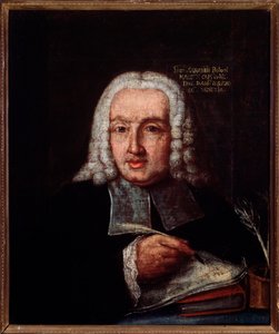 Giuseppe Giacomo Saratelli (1714-1762) olasz zeneszerző és orgonista Anonymous festmény portréja. 18. század. Bologna, Polgári Múzeum Múzeum alkotó: Unknown artist