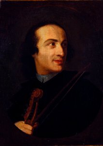 Giuseppe Tartini (1692-1770) olasz hegedűművész és zeneszerző Anonymous festménye. 18. századi Milánó, museo del castello alkotó: Unknown artist