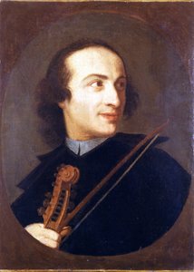 Giuseppe Tartini (1692-1770) olasz hegedűművész és zeneszerző portréja. Vármúzeum. Milánó alkotó: Unknown artist