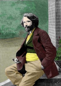 Gustave Charpentier (1860-1956) francia zeneszerző portréja. alkotó: Unknown artist