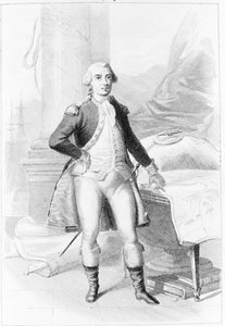 Jean-Francois Galaup, La Perouse gróf portréja (Jean Francois Laperouse alkotó: Unknown artist