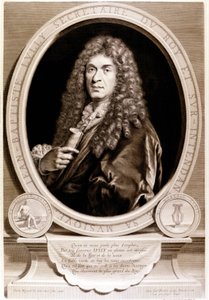 Jean Baptiste Lully (1632-1687) portréja. alkotó: Unknown artist