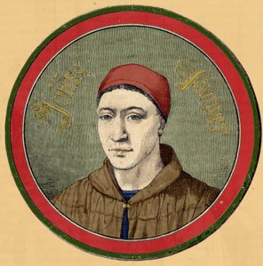 Jean Fouquet (francia kora reneszánsz festő, kb. 1420-1477) portréja. alkotó: Unknown artist