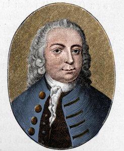 Johann Christian Gunther portréja. német költő (1695-1723). Metszés. alkotó: Unknown artist