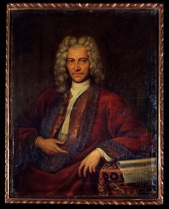Johann Joseph Fux osztrák zeneszerző, zeneteoretikus és pedagógus portréja (festmény alkotó: Unknown artist