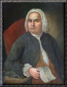 Johann Sebastian Bach portréja – Johann Emanuel Goebel (1720-1759). Olaj, vászon, 1754 előtt. Bach-ház Eisenachban alkotó: Unknown artist