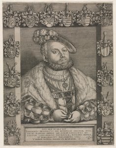 I. János Frigyes portréja, "A nagylelkű", szász választófejedelem alkotó: Unknown artist
