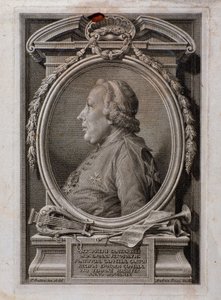 Joseph Santarelli portréja (metszet alkotó: Unknown artist