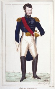 Jêrome Bonaparte portréja 1784-1860, 1830-as metszet alkotó: Unknown artist
