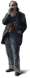 Jules Ferry (1832-1893) francia politikus portréja alkotó: Unknown artist