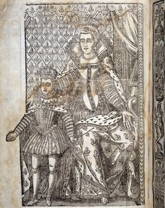 XIII. Lajos gyermek és Marie de Medici portréja. alkotó: Unknown artist