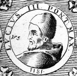 III. Lucius portréja (? - 1185). alkotó: Unknown artist