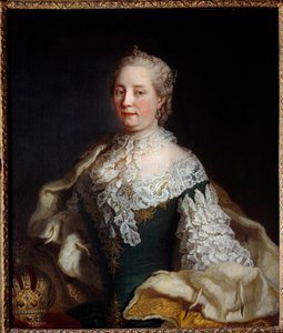 Habsburg Lotaringiai Mária Terézia portréja (Magyarországi Marie Therese Iere) (1717-1780) Névtelen 18. századi festmény. Nancy, Musee historique lorrain - Habsburg-Lotaringiai Mária Terézia portréja (Hungai Mária Terézia I. alkotó: Unknown artist