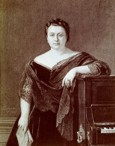 Marietta Alboni (1826-1894) olasz kontra énekesnő portréja. századi magángyűjtemény metszete alkotó: Unknown artist
