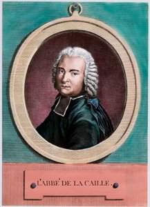Nicolas Louis de Lacaille (1713-1762) francia csillagász portréja. 18. századi metszet. Magángyűjtemény. alkotó: Unknown artist