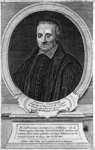Pierre Gassendi (1592-1655) filozófus és tudós portréja. alkotó: Unknown artist