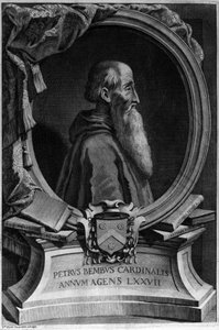 Pietro Bembo (1470-1547) olasz bíboros és humanista portréja. alkotó: Unknown artist