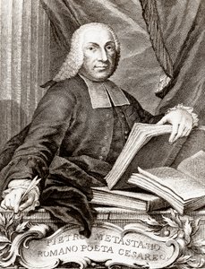 Pietro Trapassi portréja, Pietro Metastasio (Metastasio) (1698-1782) olasz költő és librettista alkotó: Unknown artist