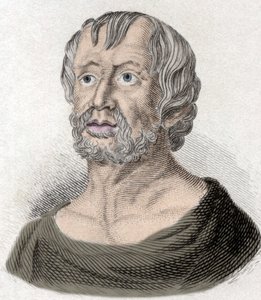 Lucius Annaeus Seneca (Kr. e. 4-65 JC), a sztoikus iskola filozófusa, drámaíró és római államférfi portréja. alkotó: Unknown artist
