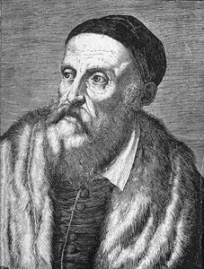 Tiziano Vecellio (A Tizian) portréja (1490-1576) alkotó: Unknown artist