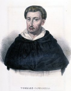 Tommaso Campanella (1568-1639) olasz filozófus portréja. alkotó: Unknown artist