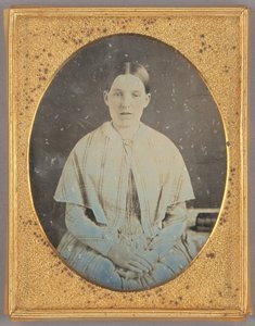 [Ülő nő portréja] alkotó: Unknown artist