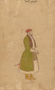 Mirza Muizz udvarnok portréja alkotó: Unknown artist