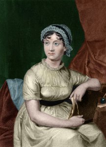Jane Austen (1775-1817) angol író portréja Evert Augustus Duyckinck (1816-1878) életrajzíró „Portrégaléria Európa és Amerika kiváló férfiairól és nőiről” című könyvéből. 1893. évf. 1 alkotó: Unknown artist