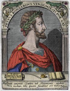 Pierre de Ronsard (1524-1585) francia költő portréja. alkotó: Unknown artist