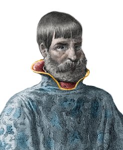 Juan Ponce de Leon spanyol hódító portréja (1460-1521), Florida felfedezője - Juan Ponce de Leon portréja - spanyol felfedező alkotó: Unknown artist