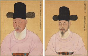 Cho Heun-myeong és Cho Jae-ho portréi alkotó: Unknown artist
