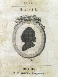 Lenz profilja alkotó: Unknown artist