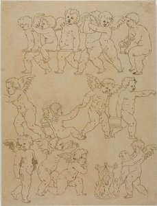 Putti Feladatok végrehajtása alkotó: Unknown artist