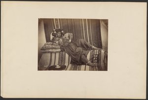 [Fekvő algériai odaliszk, Ouled Nail törzs] alkotó: Unknown artist
