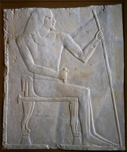 Nyankhnesut Ülő domborműve alkotó: Unknown artist