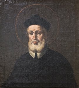 Néri Szent Fülöp, ismeretlen művész, XVII. század második fele (olaj, vászon) alkotó: Unknown artist