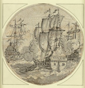Hajó a vitorlán alkotó: Unknown artist