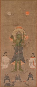 Shomen Kongo: A kék arcú Kongo alkotó: Unknown artist