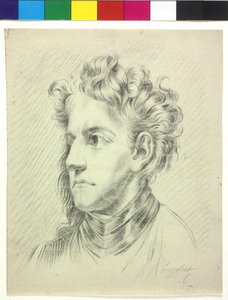 Vállpánt Egy fiatalember képe alkotó: Unknown artist
