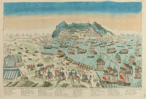 Gibraltár ostroma, 1782 alkotó: Unknown