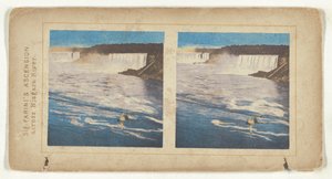 Sig. Farini mennybemenetele, a Niagara folyón túl. alkotó: Unknown artist