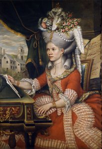 Therese (Teresa) Lanti énekesnő, Casanova szeretője. Névtelen. Scala Múzeum, Milánó. alkotó: Unknown artist