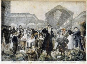 Reggel leves a termekben – a „Le Petity Journal”-ban” alkotó: Unknown artist