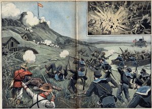 Spanyol-amerikai háború vagy kubai függetlenségi háború (1868-1898) Spanyolország és Észak-Amerika között alkotó: Unknown artist