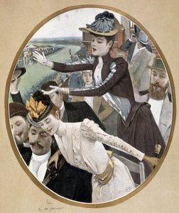 Nézők a versenyeken alkotó: Unknown artist