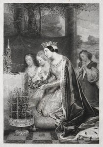 Szent Amélia, Magyarország királynője alkotó: Unknown artist