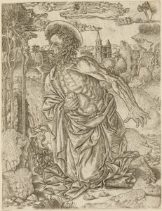Szent Jeromos a bűnbánatban alkotó: Unknown artist